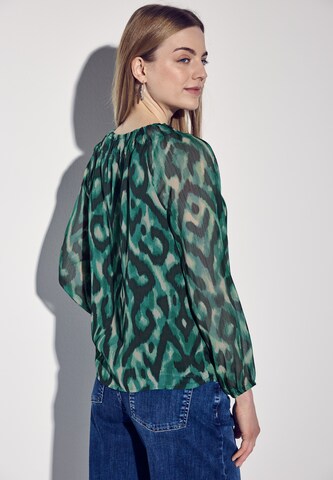 STREET ONE Bluse in Grün