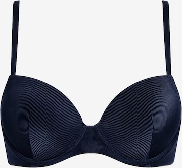 C&City T-shirt BH in Blauw: voorkant