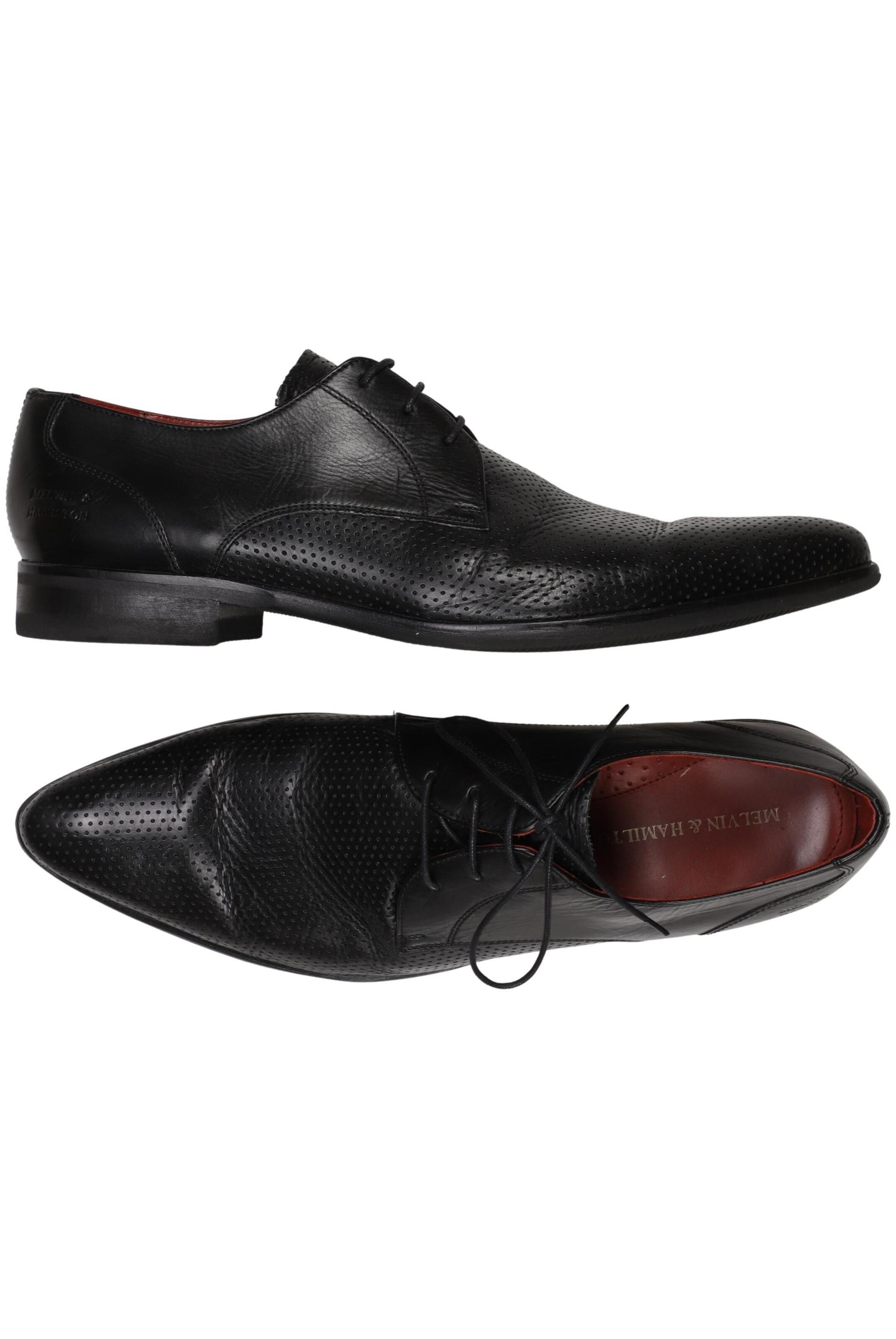 MELVIN & HAMILTON Flats & Loafers in 44 in Black: front