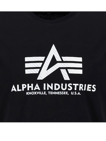 ALPHA INDUSTRIES Футболка в Черный