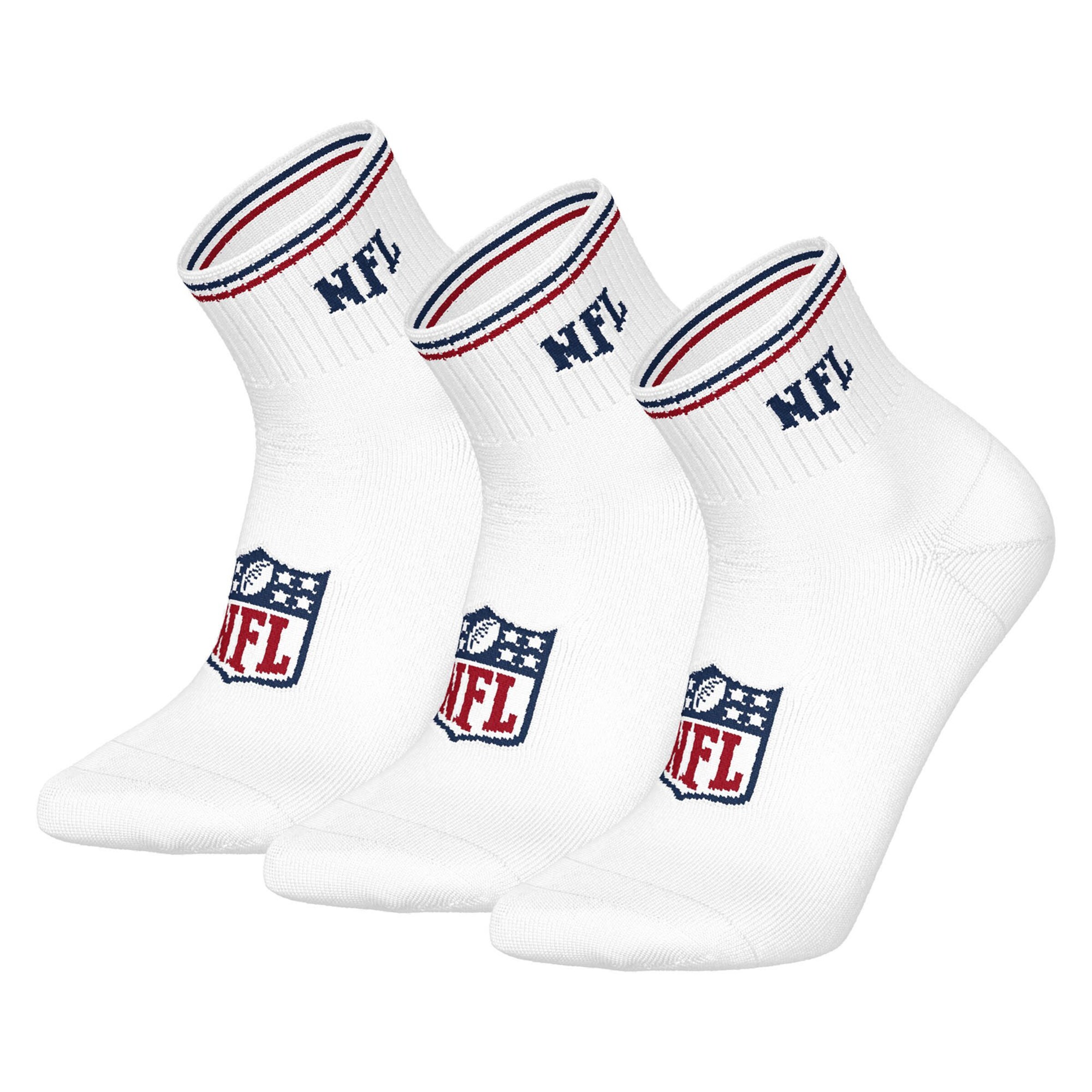 NFL Socken in Weiß: Vorderseite