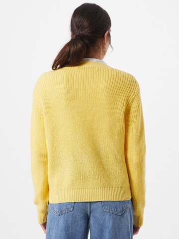 ONLY Strickjacke in Gelb