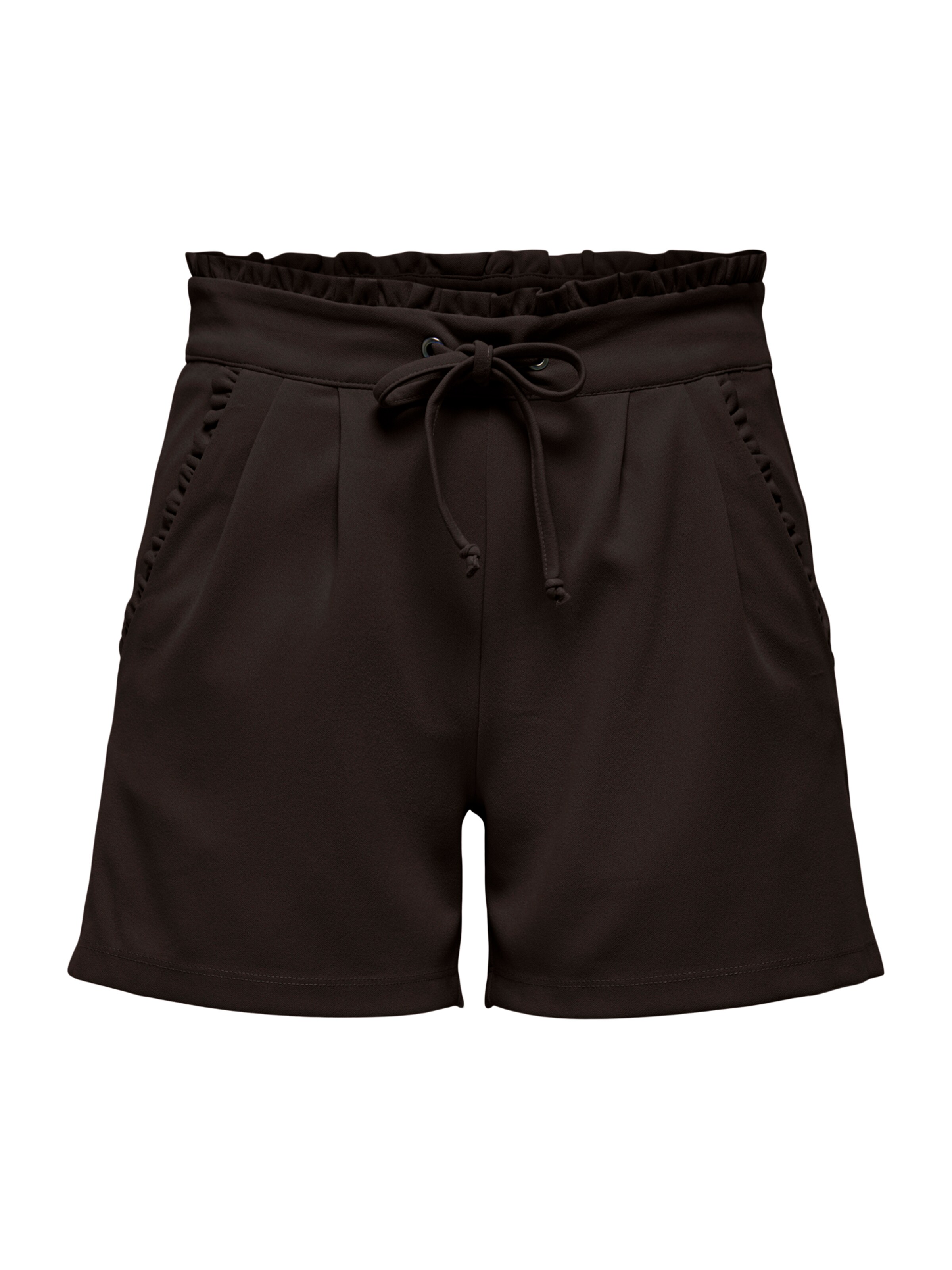 JDY Kalhoty se sklady v pase 'JDYNEW CATIA' – hnědá: přední strana