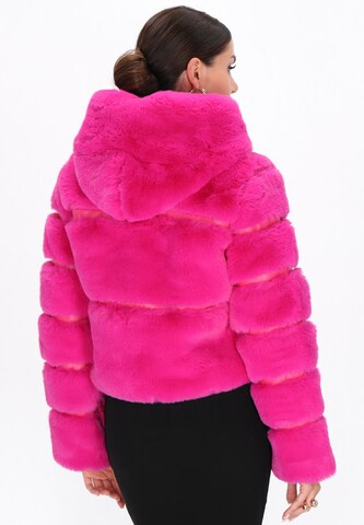 faina - Casaco de inverno em rosa