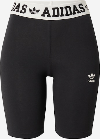 ADIDAS ORIGINALS - Skinny Leggings em preto: frente