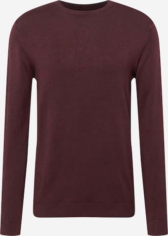 Petrol Industries Sweater in Red: front