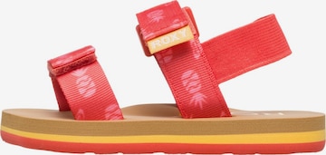 Sandales 'Roxy Cage' ROXY en rouge : devant