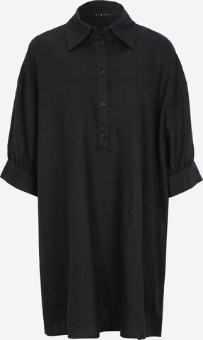 Abito camicia di Sisley in nero: frontale