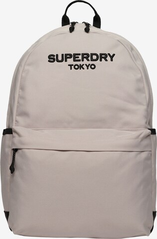 Superdry Rucksack 'Montana' in Grau: predná strana