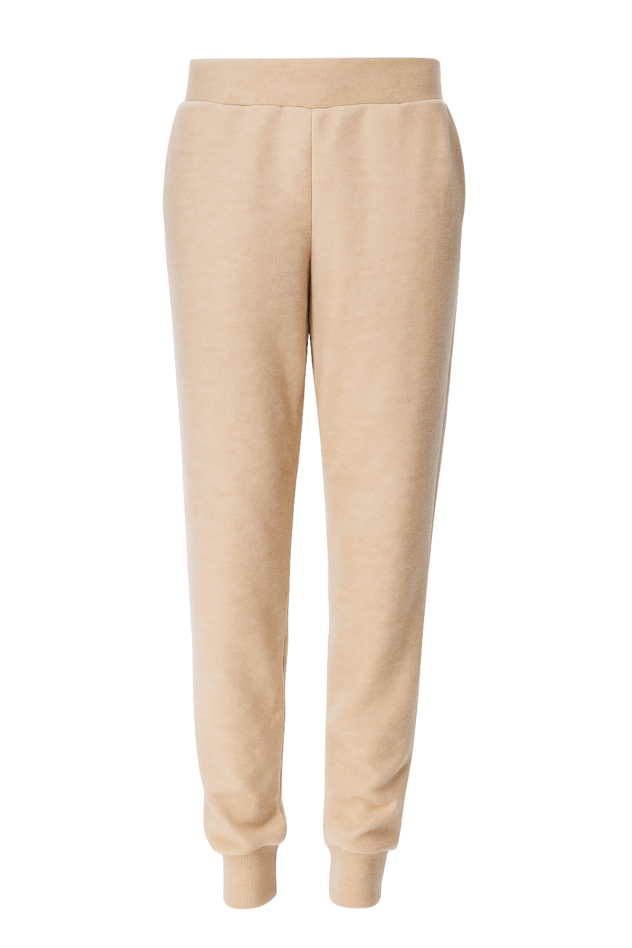 Alexa Dash Regular Sports trousers in Beige: front