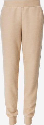 Alexa Dash Regular Pants in Beige: front