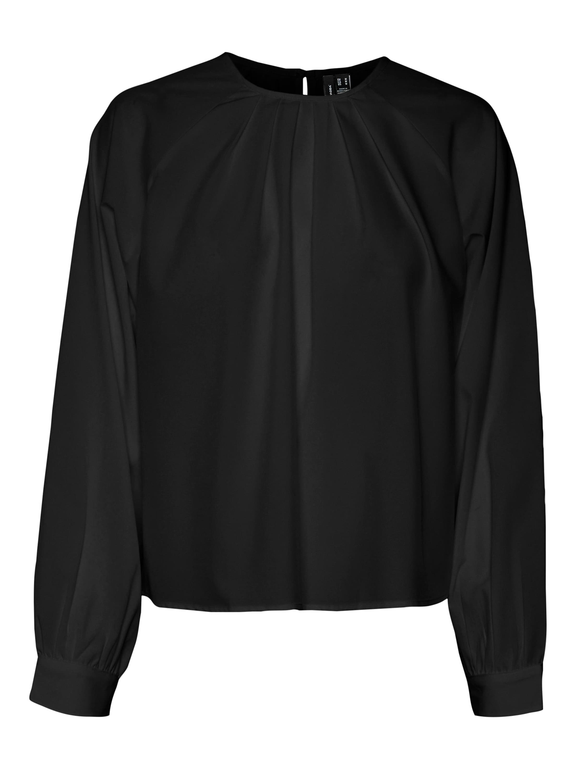 VERO MODA Blouse 'Sòie' in Black: front