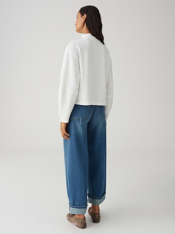 OPUS Sweatshirt 'Gandra' in Weiß