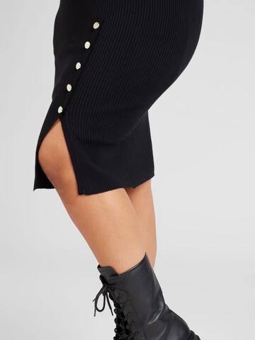 Vero Moda Curve Knitted dress 'CABA' in Black