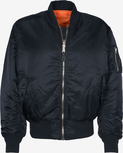 ALPHA INDUSTRIES Prehodna jakna 'MA-1' | nočno modra / oranžna / rdeča / bela barva, Prikaz izdelka