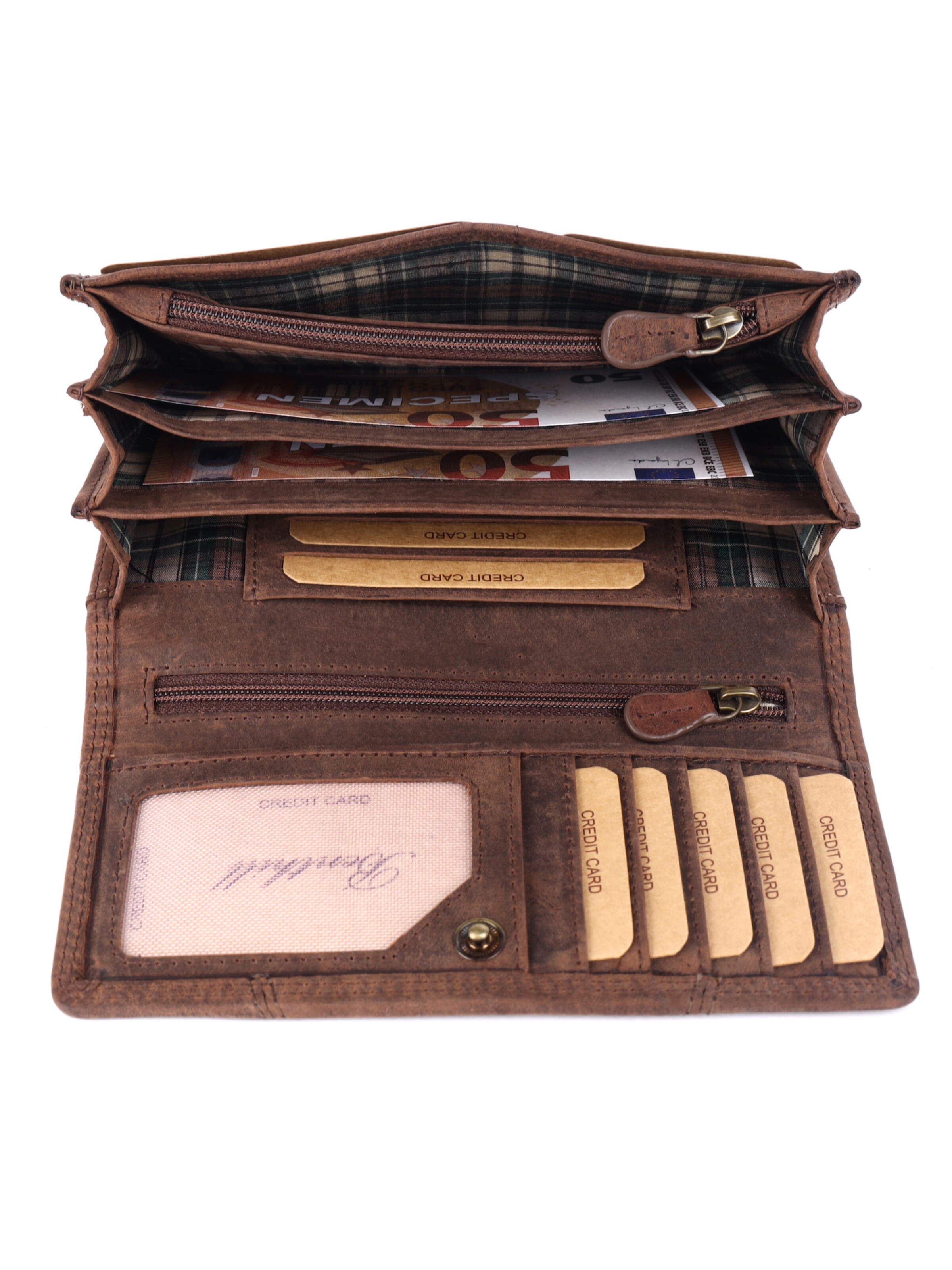 Benthill Wallet in Brown