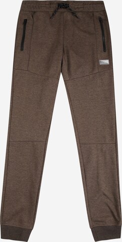 Jack & Jones Junior - Pantalón 'WILL' en marrón: frente