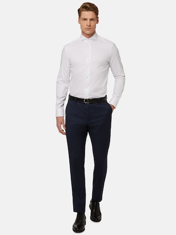 Boggi Milano - Slim Fit Camisa clássica em branco