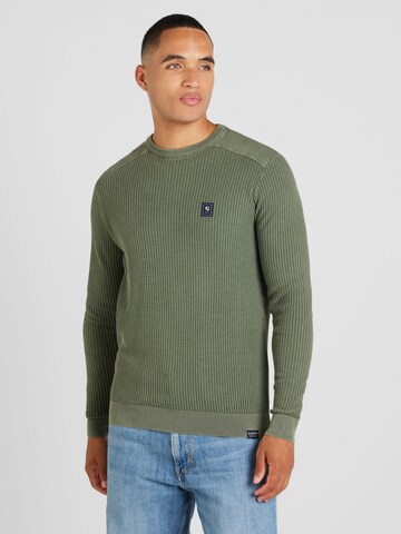 GARCIA Pullover in Grün: Vorderseite