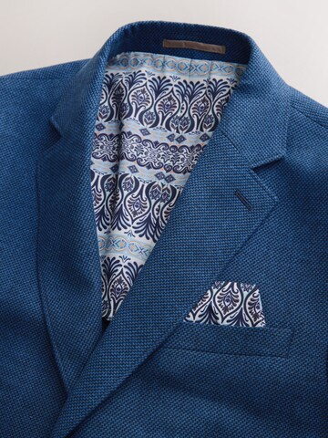 Coupe regular Veste de costume Next en bleu