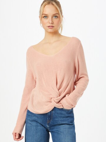 Dorothy Perkins Pullover 'TWIST' in Pink: predná strana