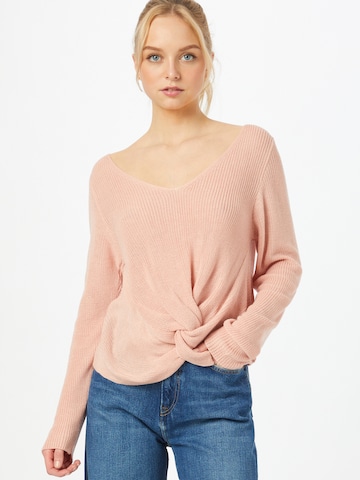 Dorothy Perkins Sweater 'TWIST' in Pink: front