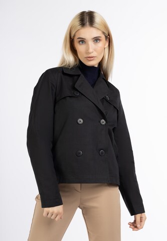 DreiMaster Klassik Between-Season Jacket in Black: front