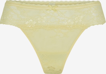 LingaDore Thong in Yellow: front