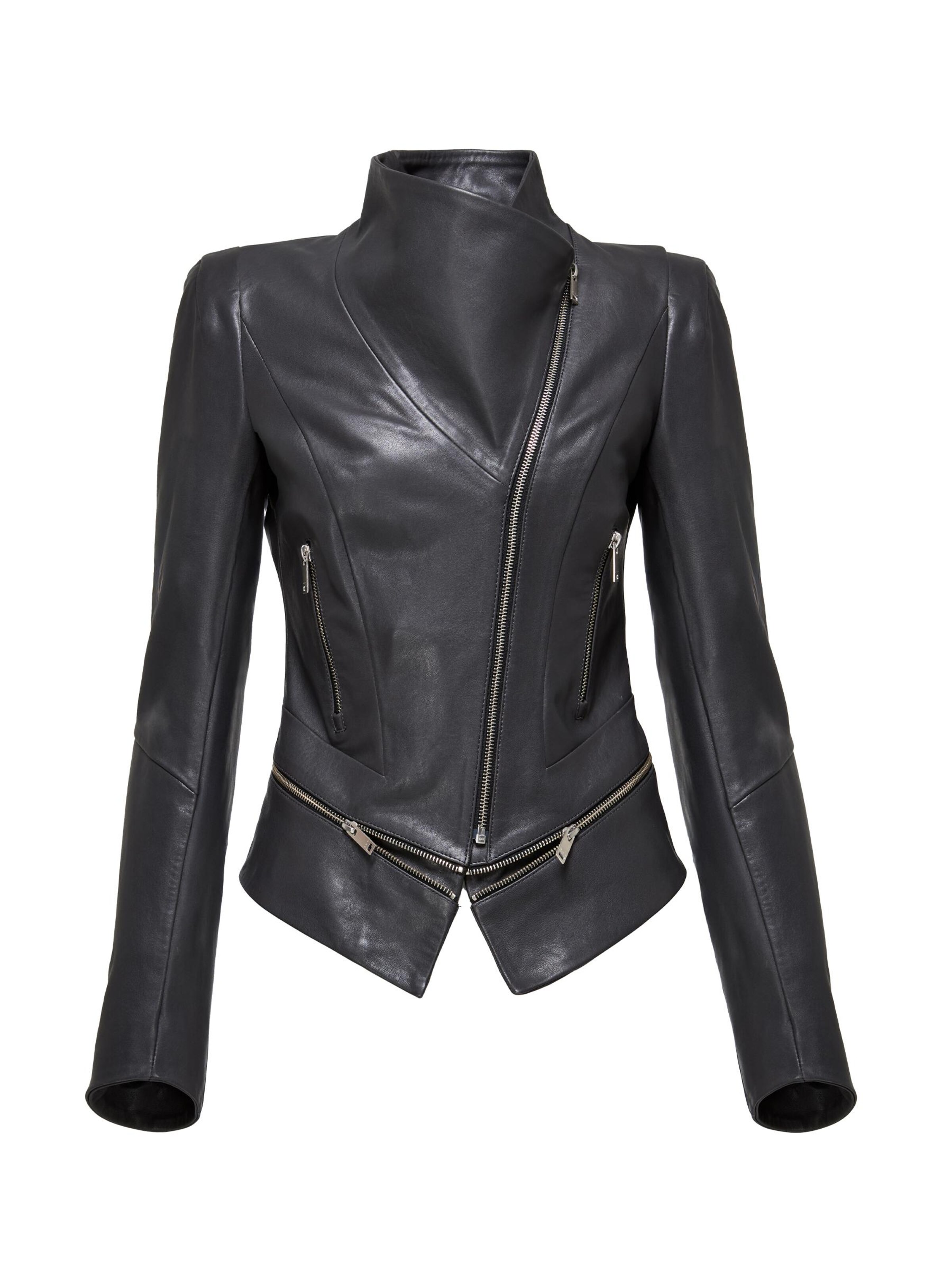 V S P Winter Jacket 'Marcela' in Grey: front