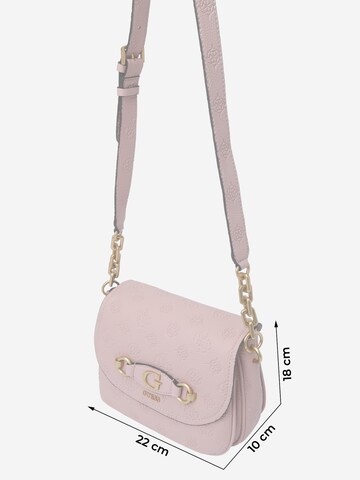 GUESS - Mala de ombro 'Izzy' em rosa