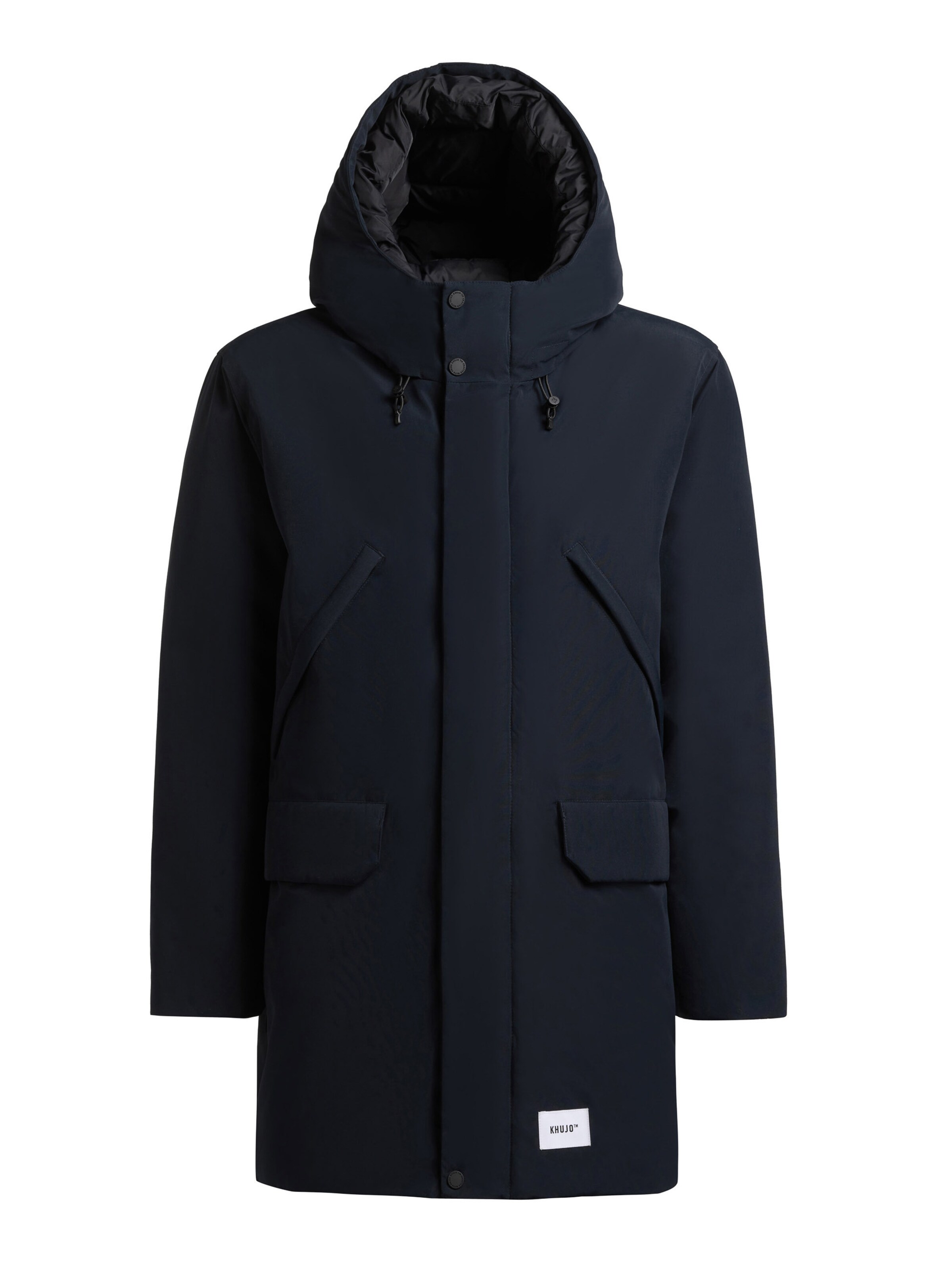 khujo Winterparka 'Figaro2' in Blauw: voorkant