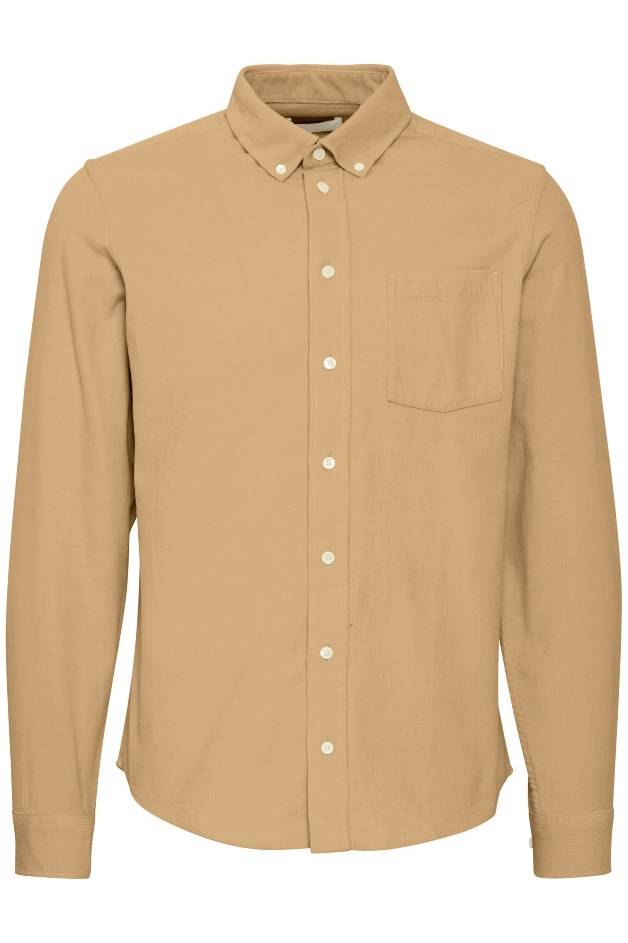 Casual Friday Regular fit Overhemd 'Anton' in Bruin: voorkant