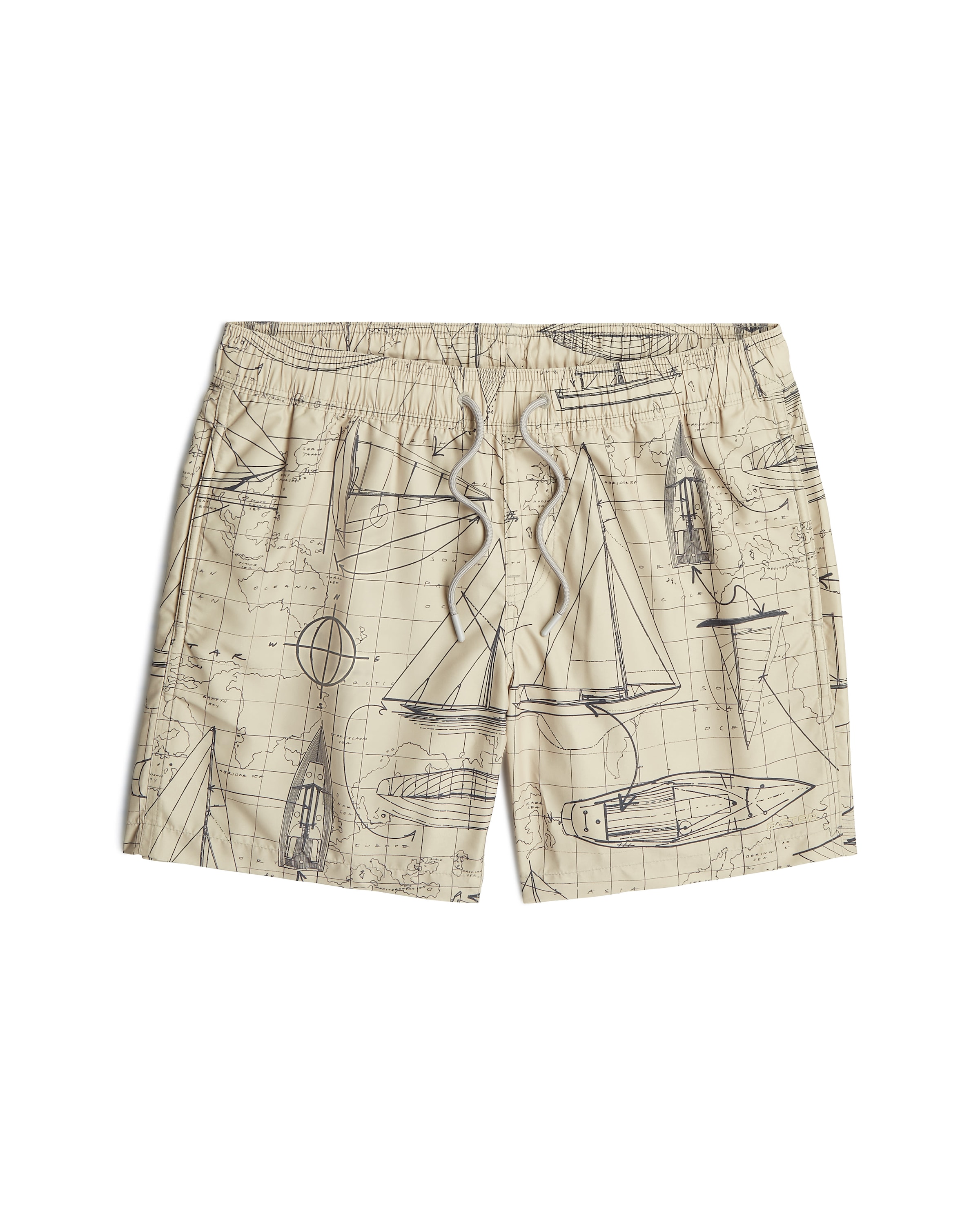 G-STAR Swimming shorts 'Dirik AO Swimshorts' in Beige: front