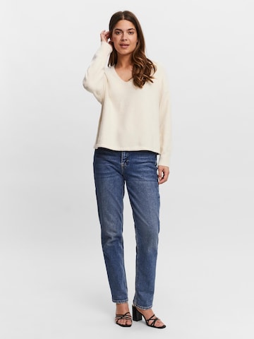 VERO MODA Trui 'DOFFY' in Beige