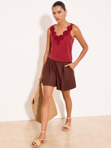 Lipsy Top in Rot