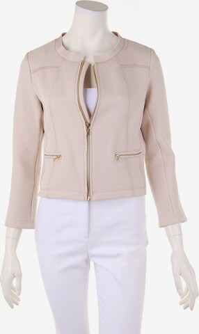 Cristina Gavioli Jacket & Coat in XS in Beige: front