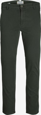 JACK & JONES Chino hlače 'Macro Fred' | zelena barva: sprednja stran