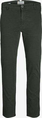 JACK & JONES Chino trousers 'Macro Fred' in Green: front