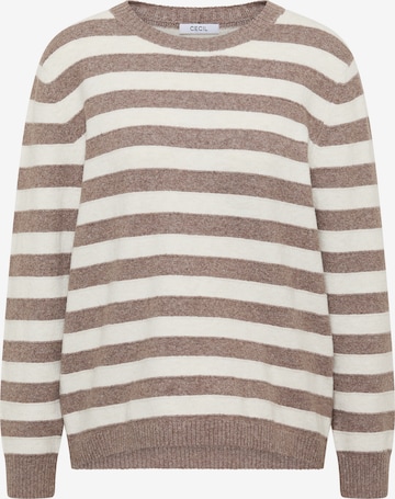 CECIL Sweater in Brown: front