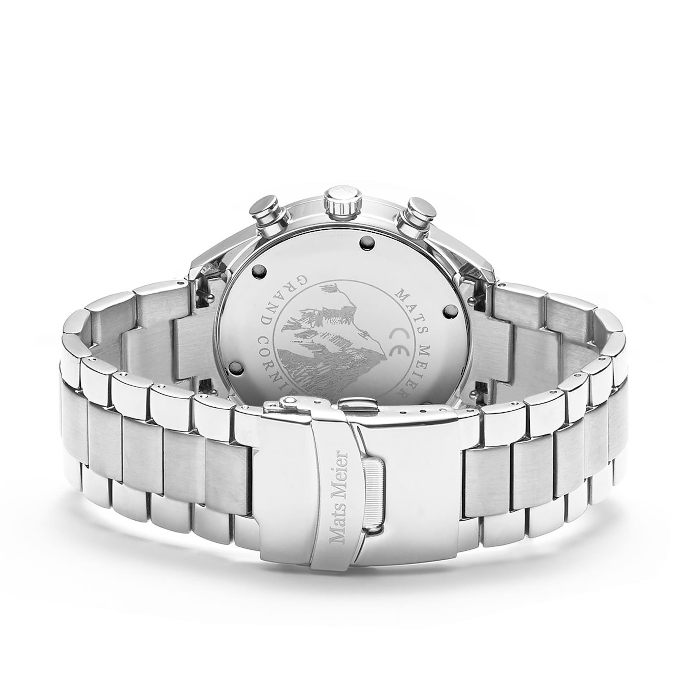 Mats Meier Uhr in Silber