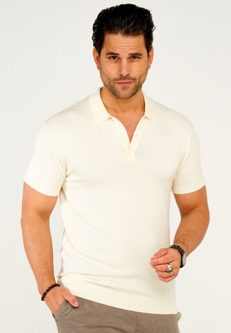 behype Shirt 'KP-100' in Beige