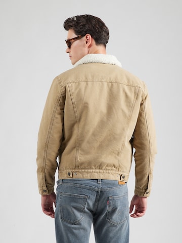 Geacă de primăvară-toamnă 'Type III Sherpa Trucker Jacket' de la LEVI'S ® pe maro