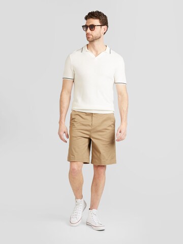 JACK & JONES regular Παντελόνι τσίνο 'KARL OTIS' σε μπεζ