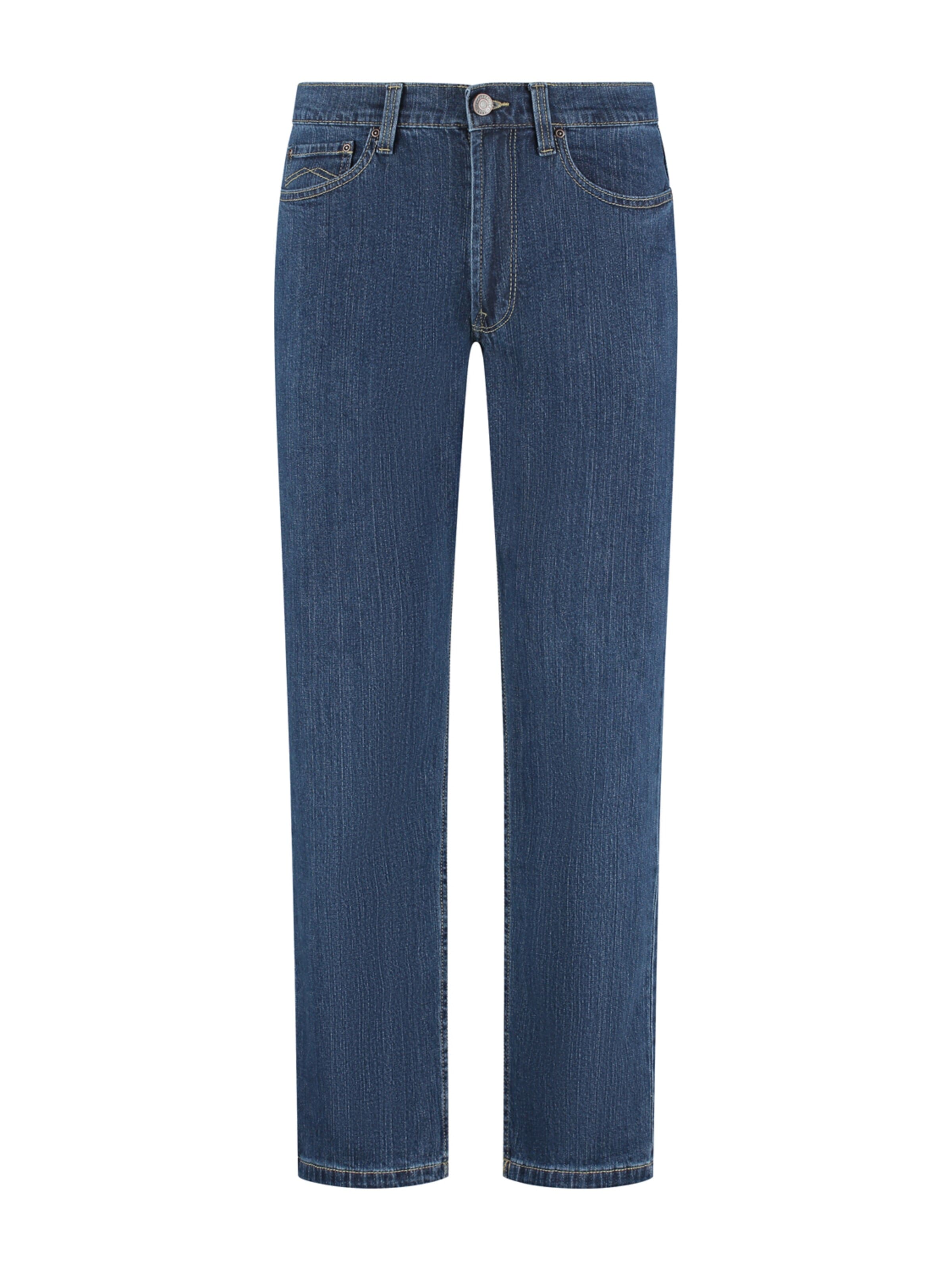 Maskovick Regular Jeans 'MASKOVICK - Heren Jeans - Regular Fit - Stretch – Clinton' in Blauw: voorkant