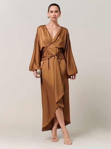 Sável Sukienka 'Irena' w kolorze brązowy