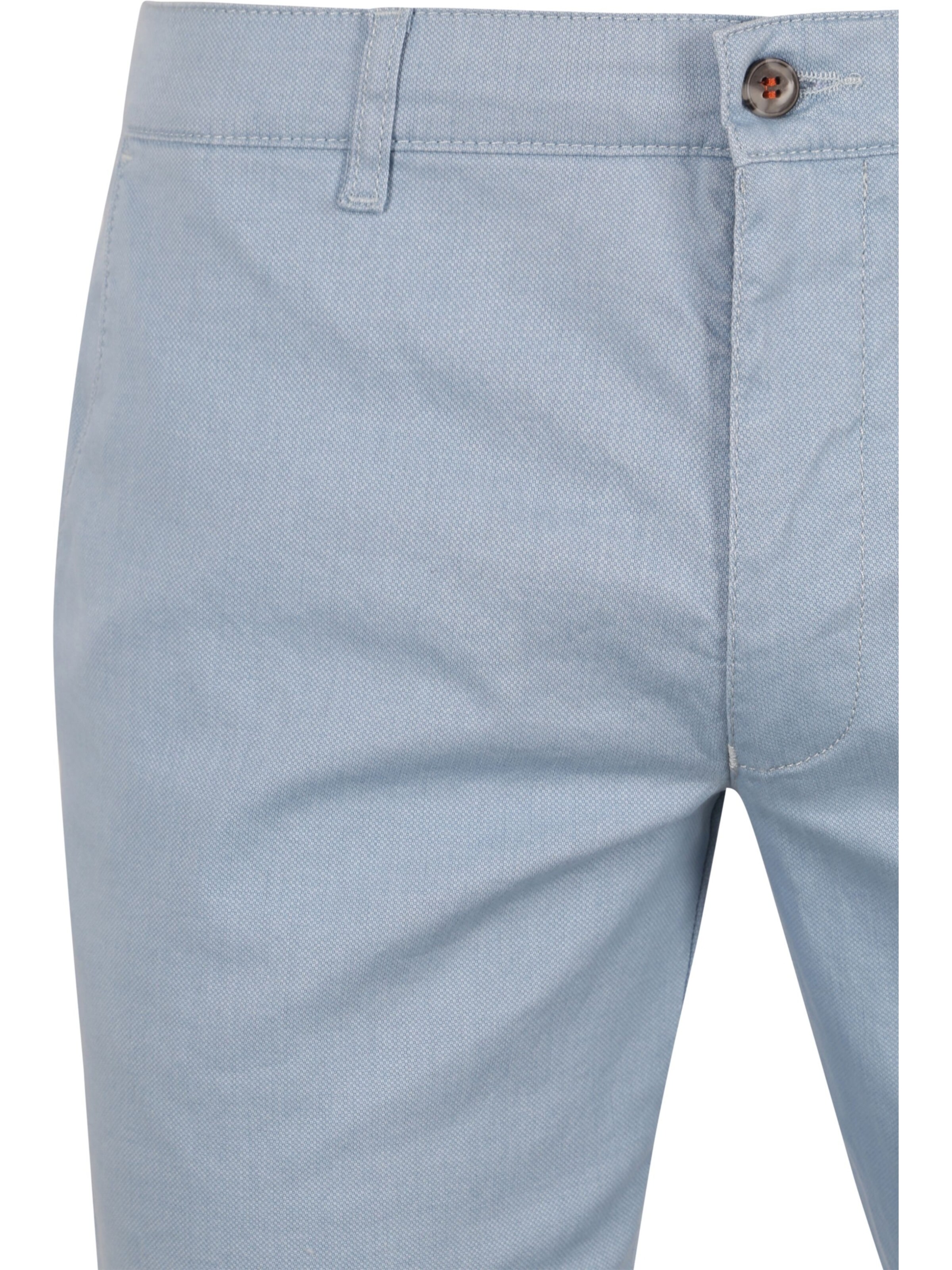 Suitable Regular Chino 'Pico' in Blauw