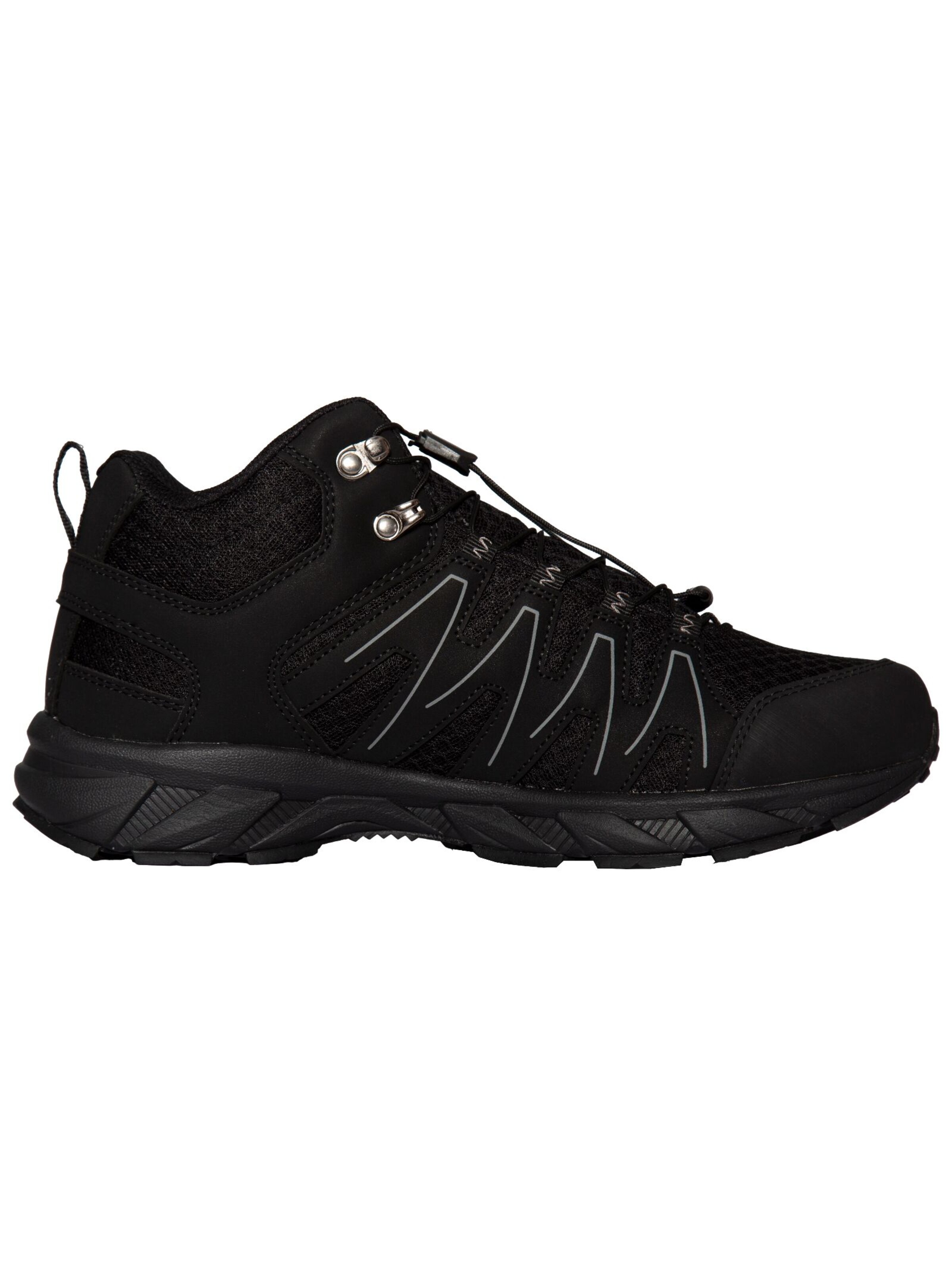 Sneaker bassa di SKOGAN in nero: lato