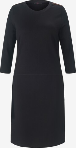Emilia Lay Dress in Black: front