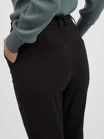 VILA Loose fit Pants 'Stacie' in Black