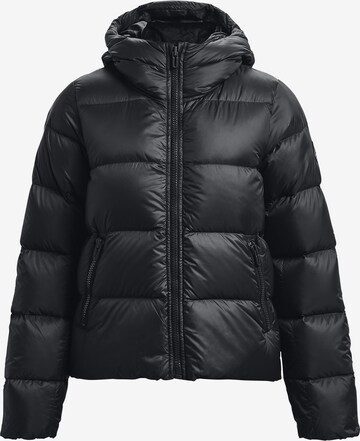 UNDER ARMOUR Outdoor Jacket in Black: front
